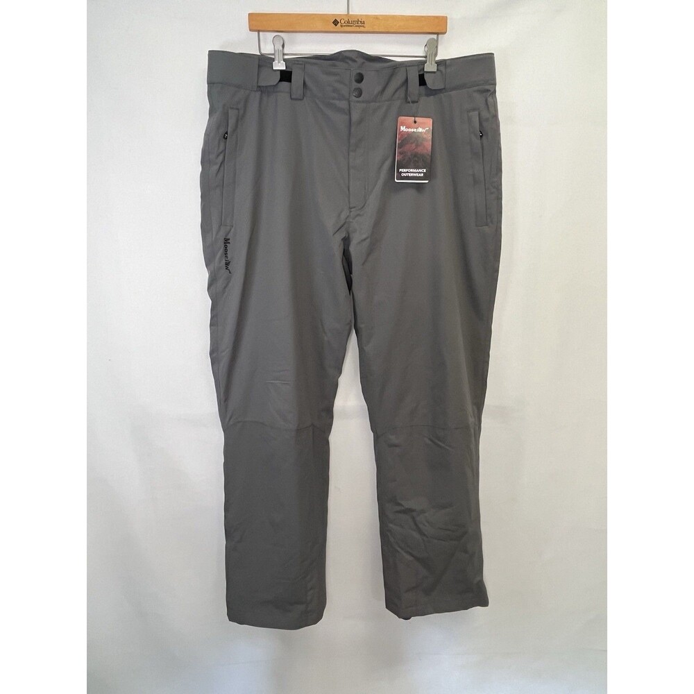 Moosejaw Men's Insulated Ski Pants Gray Snowboarding Winter Outdoor Gear